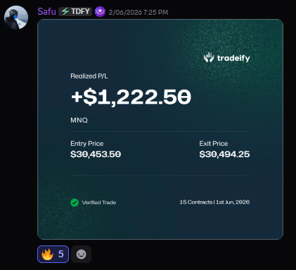 Discord testimonial screenshot