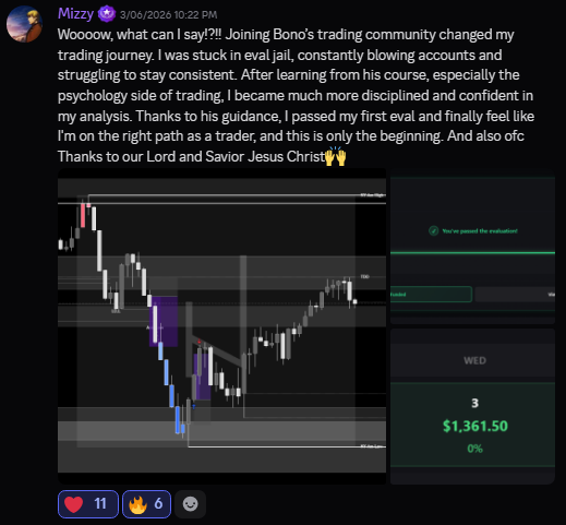 Discord testimonial screenshot