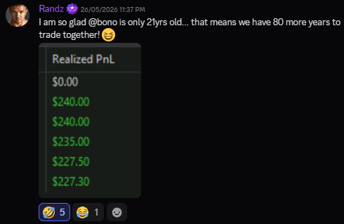 Discord testimonial screenshot