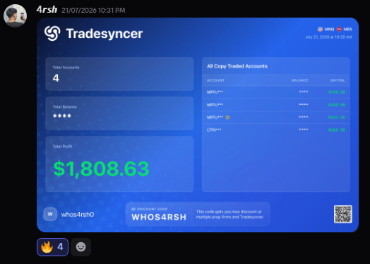 Discord testimonial screenshot