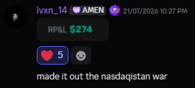 Discord testimonial screenshot