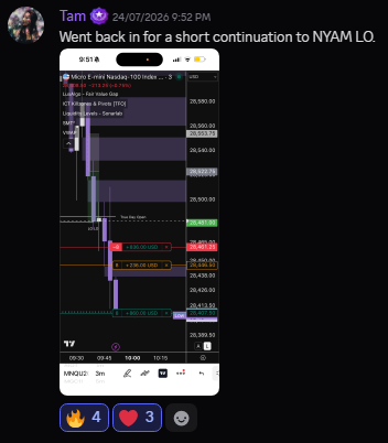 Discord testimonial screenshot