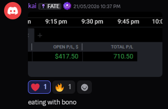 Discord testimonial screenshot