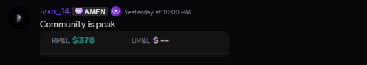 Discord testimonial screenshot