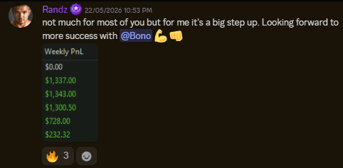 Discord testimonial screenshot
